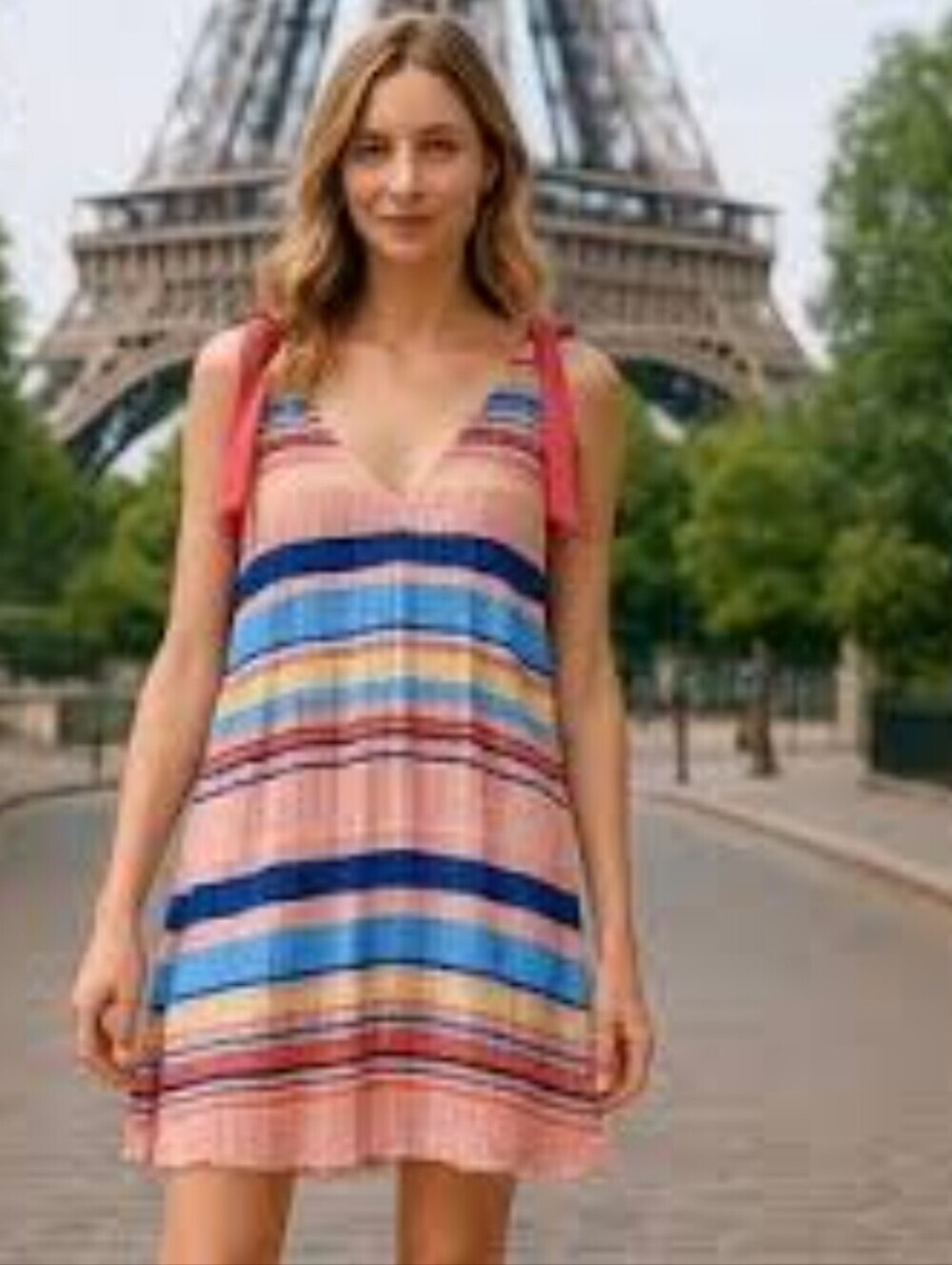 FOXIEDOX Luz Micro Pleats Mini Sleeveless Dress Medium Anthropologie